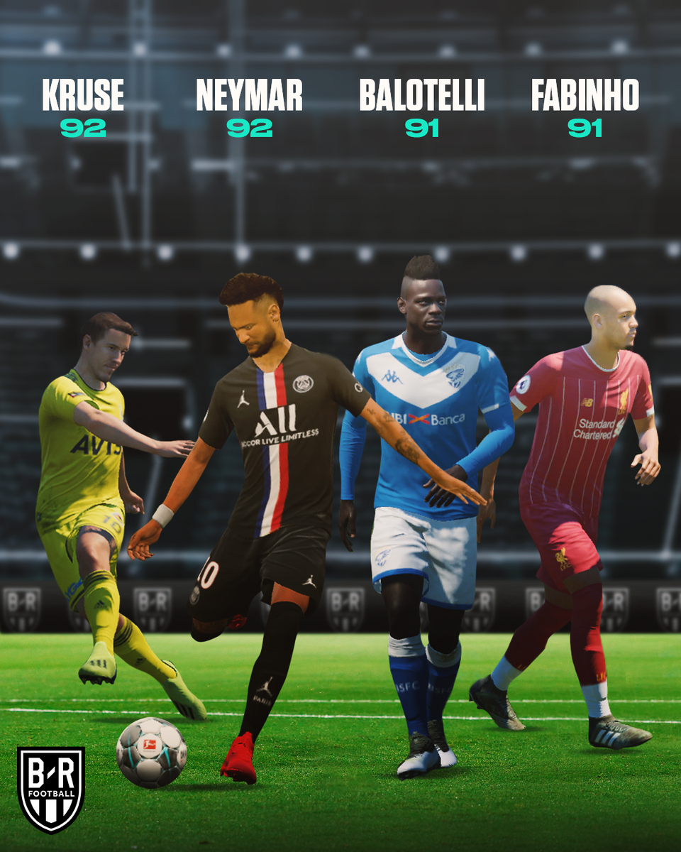 brfootball's tweet photo. FIFA players who have a 90+ penalty rating 🎯 https://t.co/eshothFiSx