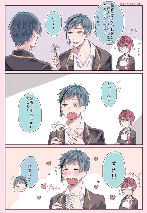 #twst_BL 
フロリドのフロの花占い 