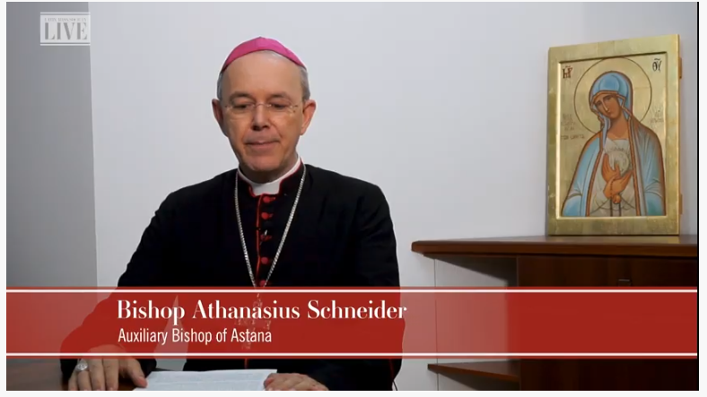 latinmassuk's tweet photo. Bishop Schneider speaks now at our online conference
To watch LIVE
https://t.co/ED2dB0jeeC
#lmslive https://t.co/Zp1XKBLfuJ