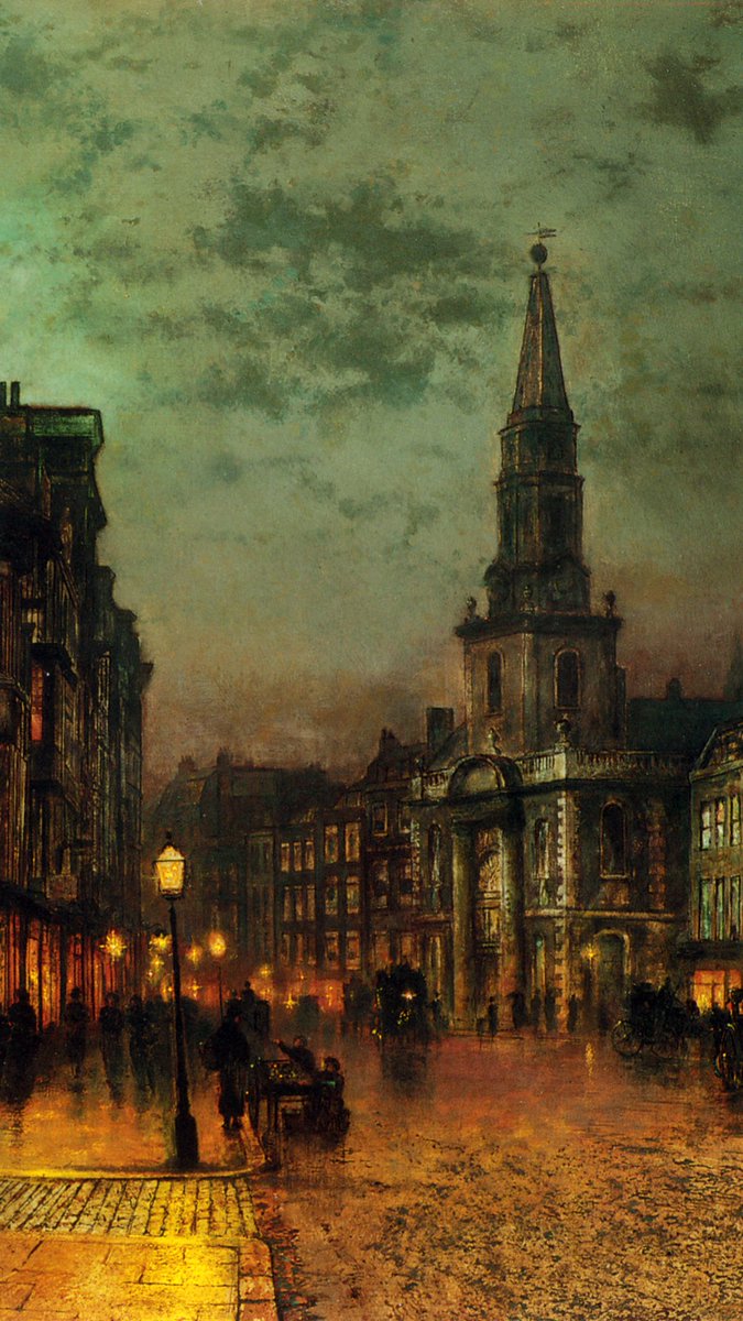John Atkinson Grimshaw - Blackman Street, Londonidk why but I've got the same vibes with these