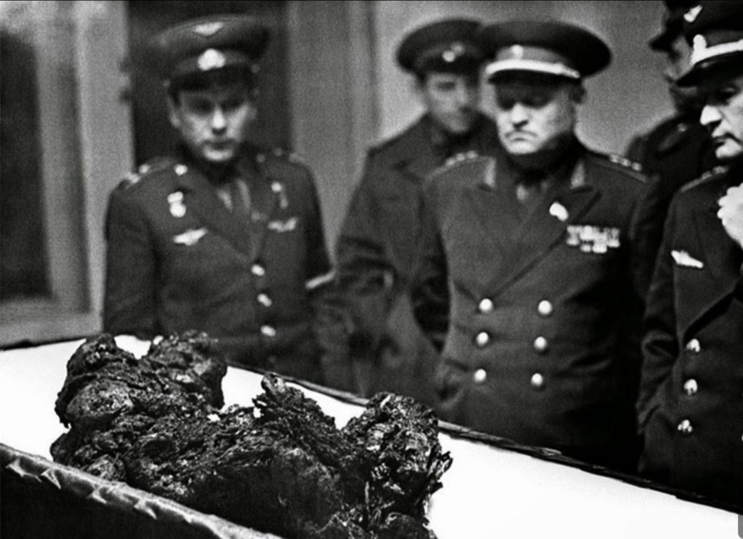 6. Sisa-Sisa Mayat Kosmonot Vladimir Komarov, 1967