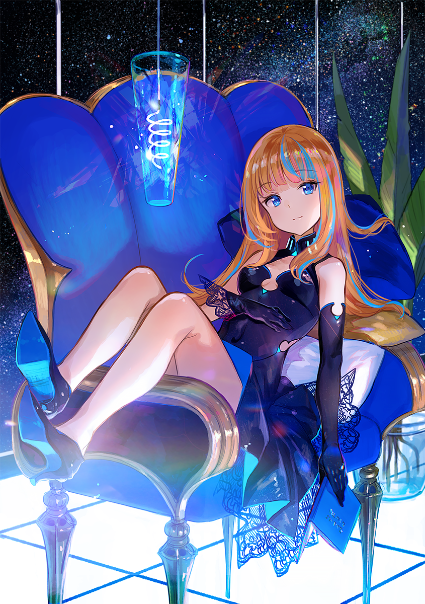 藤ちょこ 画集発売中 Tren Twitter 青いの 女の子のイラストだけで興味を持ってくれる方へ届け
