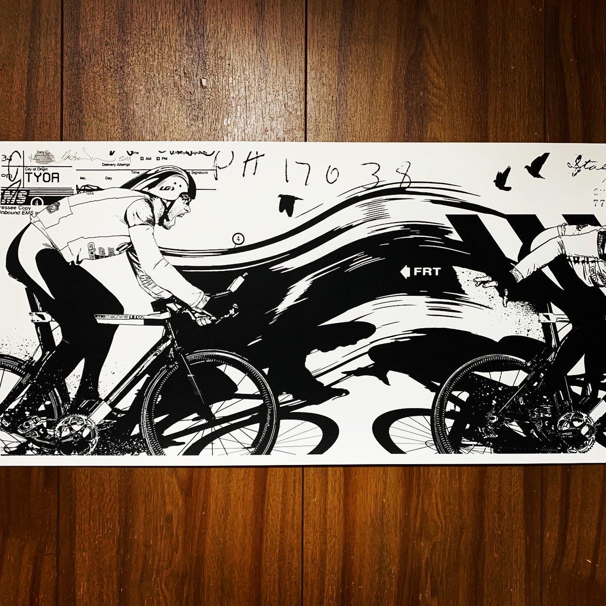 rj_graphics's tweet photo. むちゃ格好いい ^ - ^
#wkinteract #nyc #グラフィティ #graffiti #デザイン #design #シルクスクリーン #silkscreen #プリント #print #ポスター #poster #japan https://t.co/xl409CO1DE