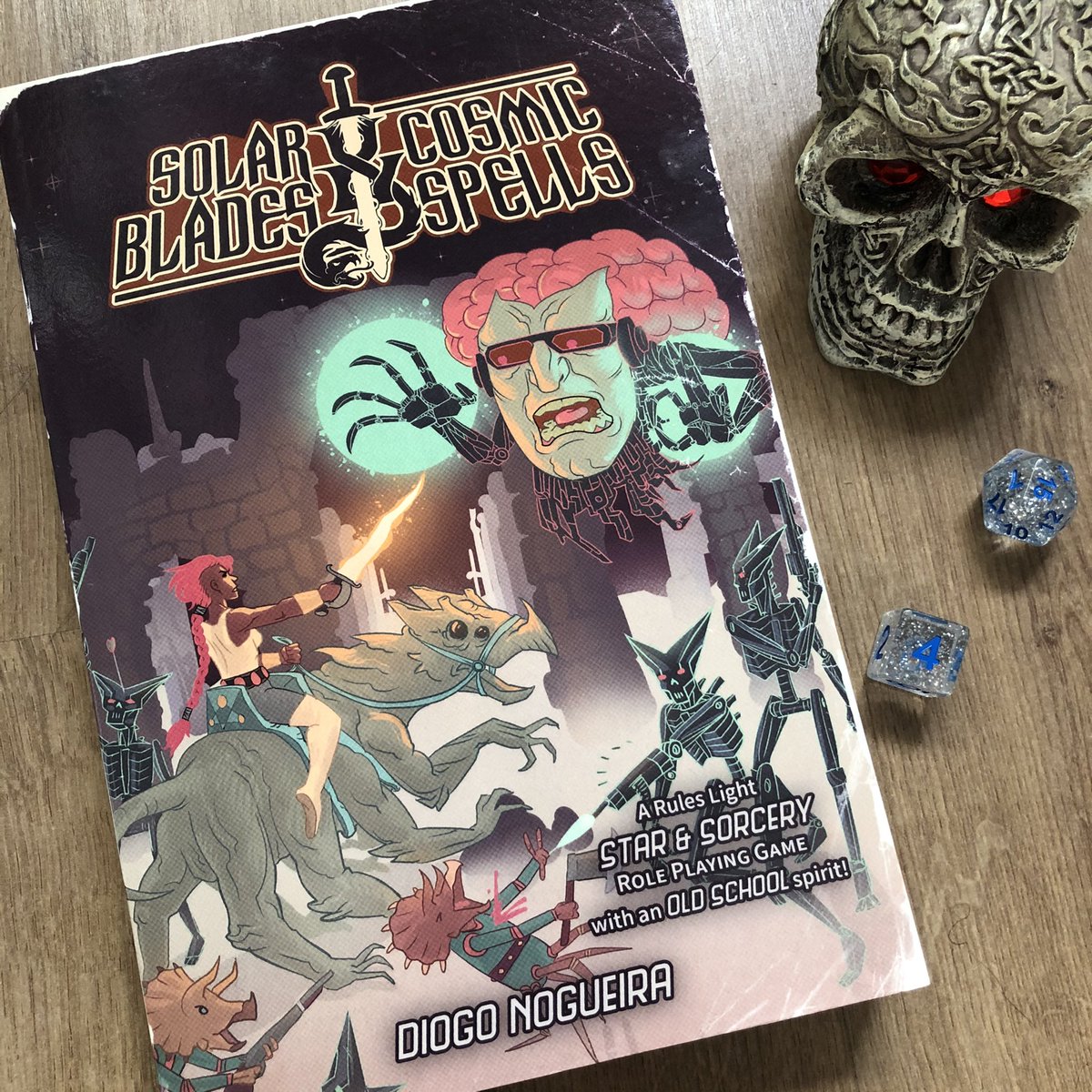 My name is Diogo and I am a Brazilian game designer that helps you play more with less! My games have streamlined rules and tools to keep the story moving!You can find them here:  http://bit.ly/OldSkullDTRPG&nbsp; #TTRPG  #DnD  #SciFi  #Fantasy  #Horror  #SwordDream  #OSR  #DIYRPG  #IndieGame