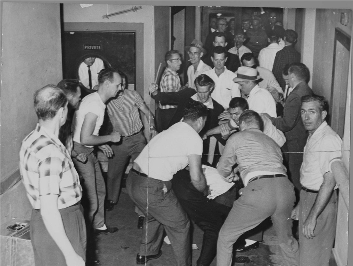 "We were determined not to let any act of violence keep us from our goal. We knew our lives could be threatened, but we had made up our minds not to turn back"