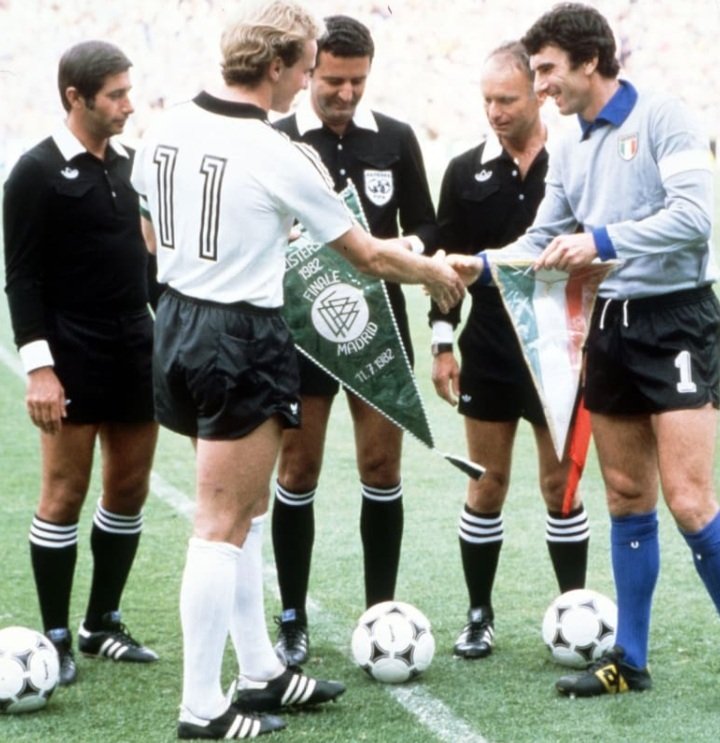 Rummenigge also shined in the 1982 World Cup. He scored 5 goals including a game changing strike against France in the semifinals. West Germany lost against Italy in the final.
