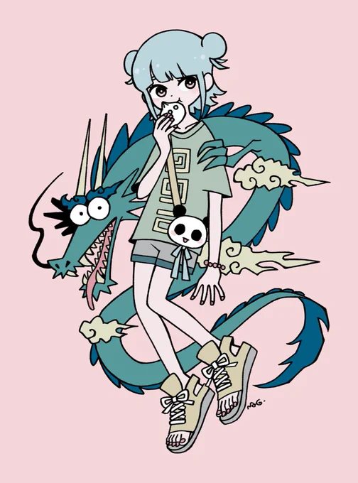ニコ?
 #女の子のイラストだけで興味を持ってくれる方へ届け 