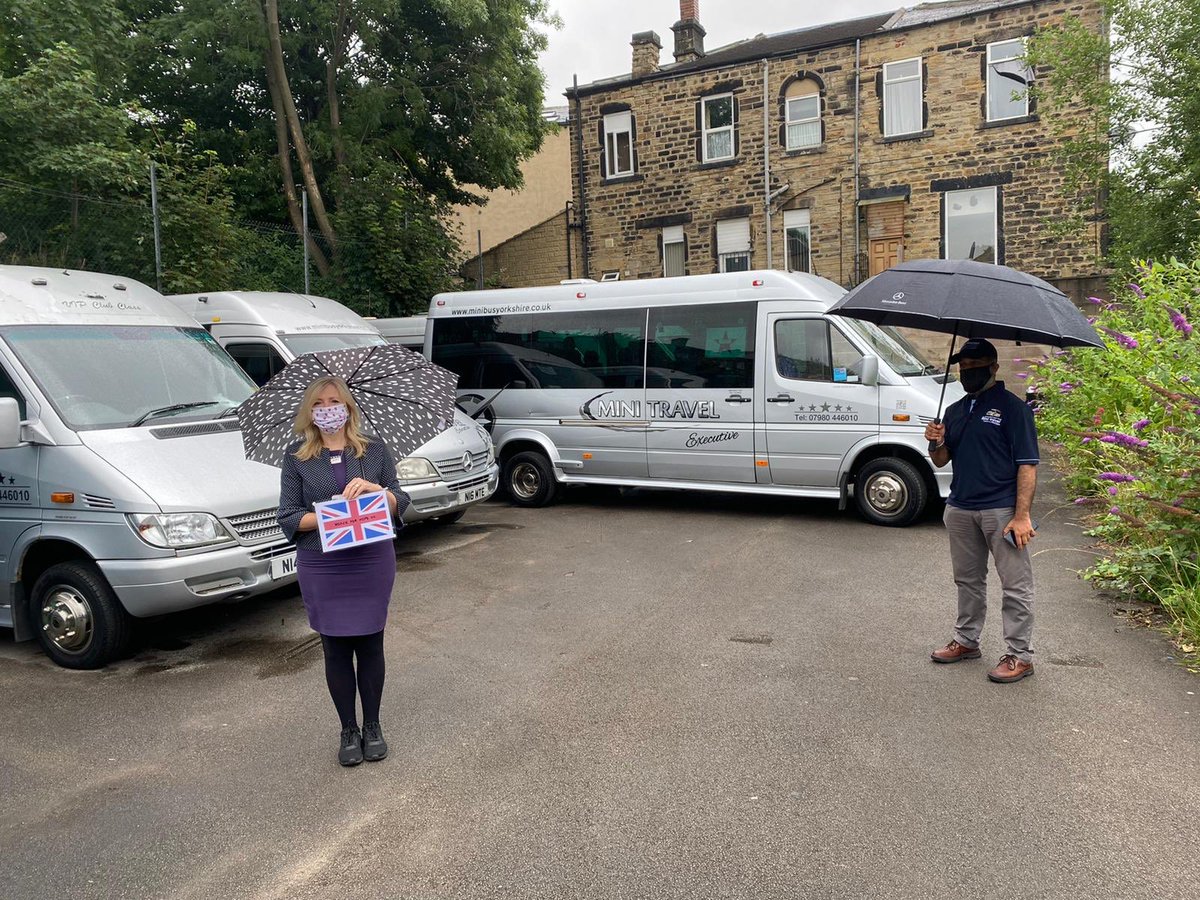 Great chat with Naz from #batley #minitravel. Coach companies have been left to fend for themselves by govt amidst a huge decline in customers due to Covid-19. I’ll continue fighting for all our local businesses to ensure they get the help they need. #honkforhope #HonkForHopeUK