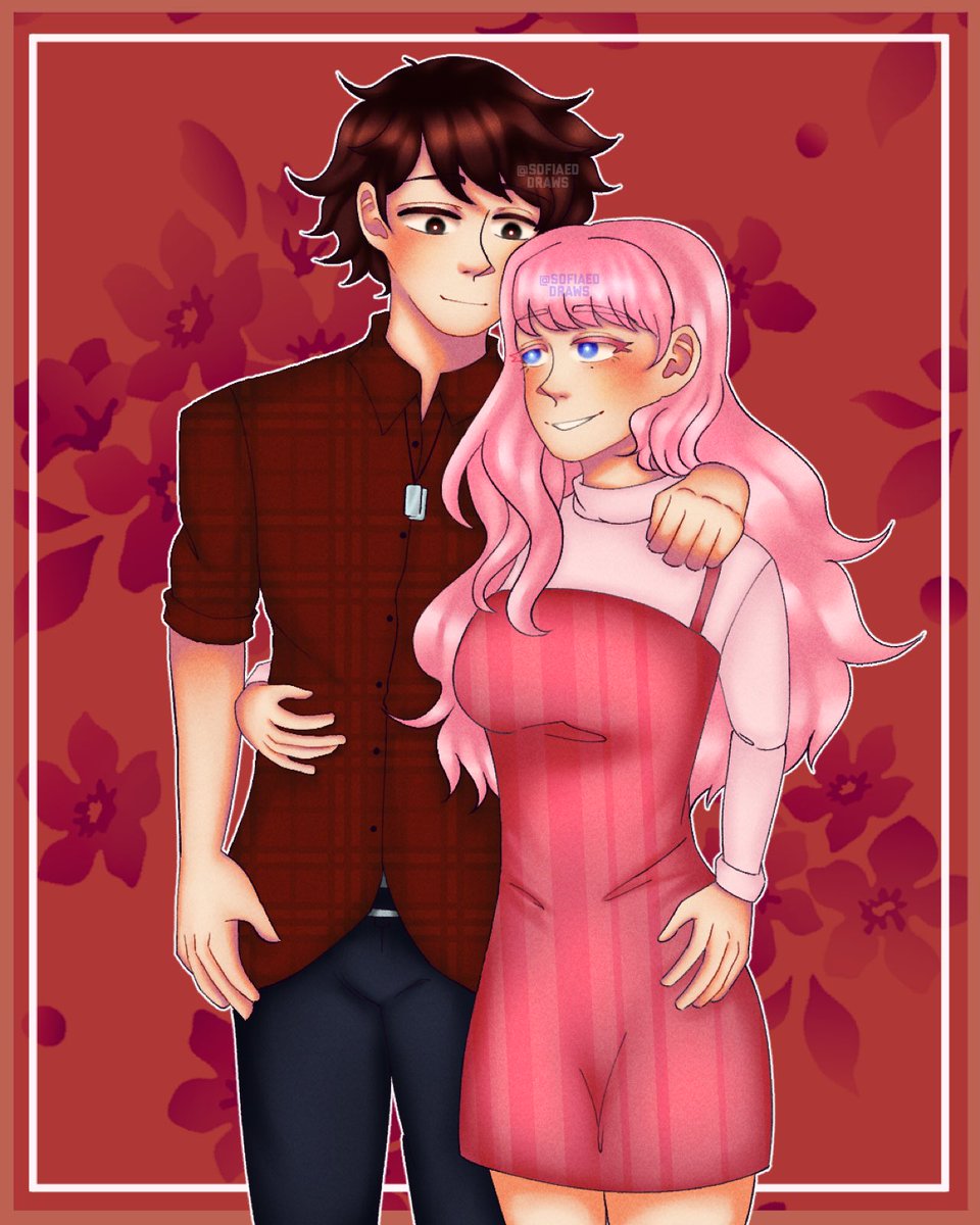 SofiaEd_'s tweet photo. My part for @totallynotrosie and @httpmilkbunny collab ❤️
🌸🐰 x 🌲🦌
#sofiaeddraws #sofiaed #digitalart #kv_va #kvva https://t.co/cCZ7HGwa9q