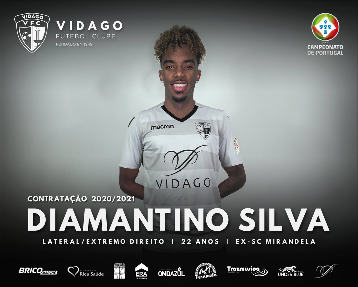 vidagofc's tweet photo. 🎁⚽️🔏✍️ O Vidago FC anuncia a #contratação de Diamantino Silva de 22 anos (EX-SC Mirandela)!
#vidago #vidagofc #contratacao #diamantinosilva #campeonatodeportugal @Fuckthisboyy https://t.co/0ZpB2ssQaj