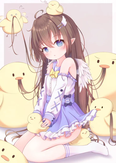 創作もっと沢山届いてくれると嬉しい…!

 #女の子のイラストだけで興味を持ってくれる方へ届け 