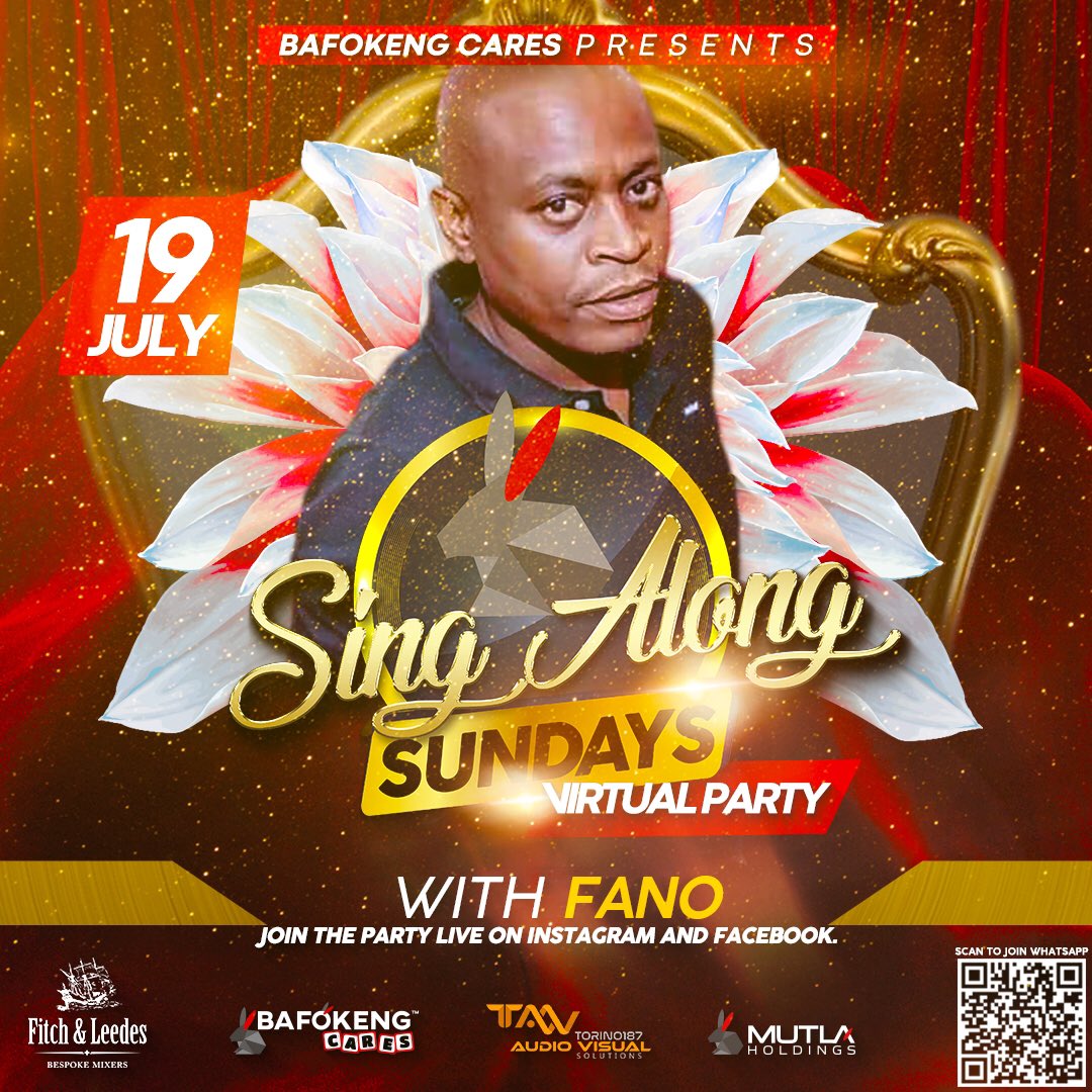 bafokeng_corner's tweet photo. SING ALONG SUNDAYS LIVESTREAM TOMORROW 🙏🏾 https://t.co/tedbaVBzpH
