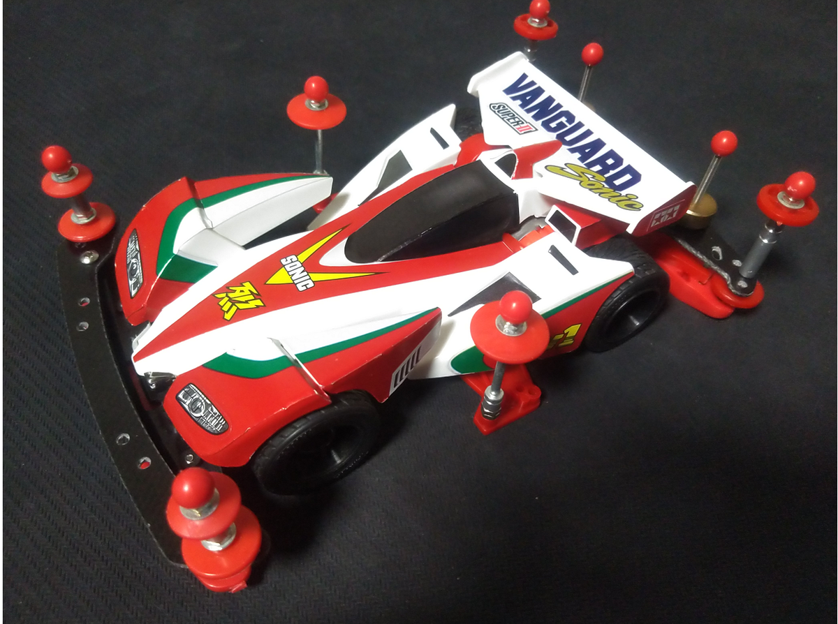 バンガードソニック（改造車） ファーストトライパーツセットにトルク 