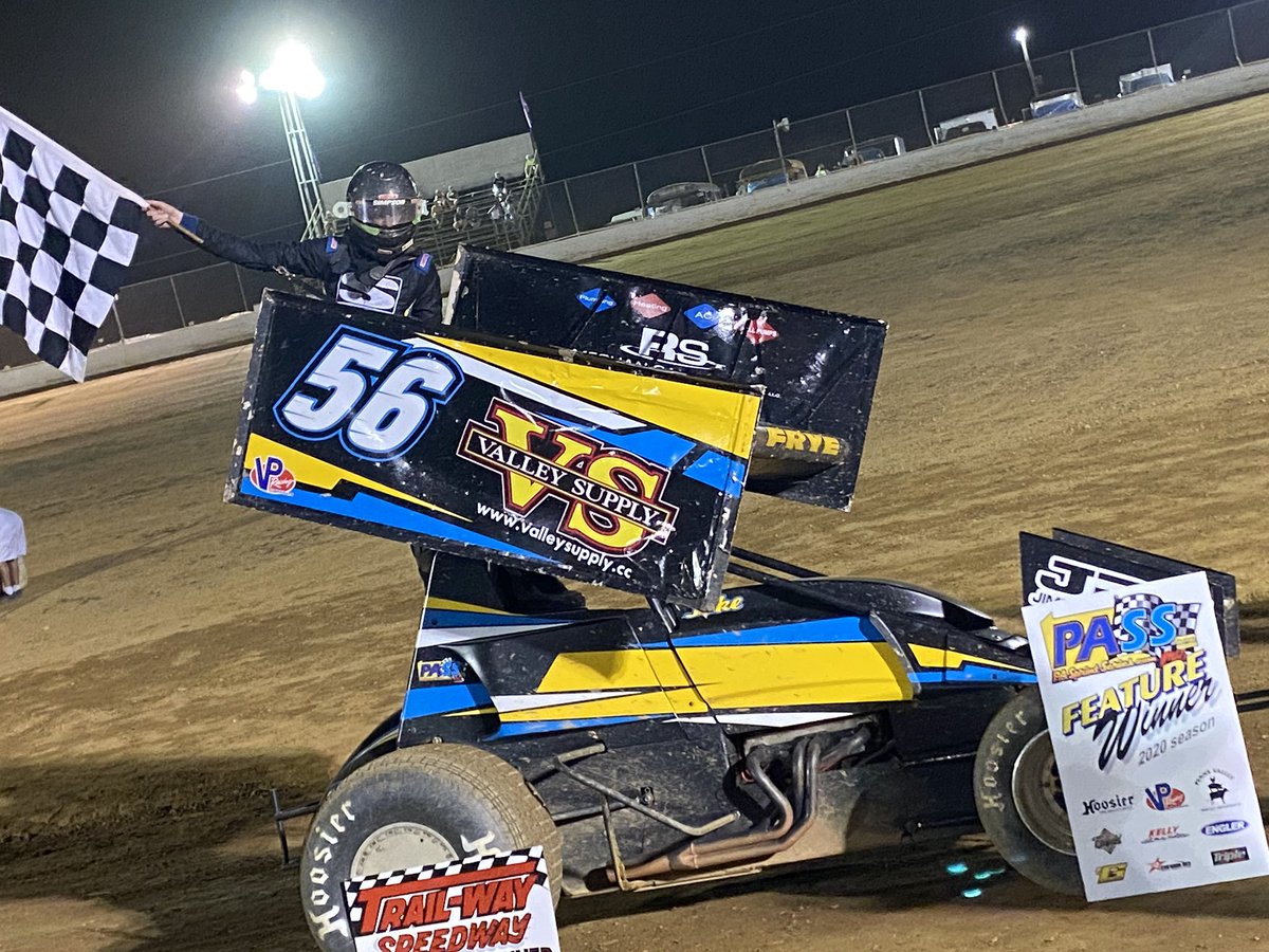 twspeedway's tweet image. PA Sprint Series 305 Sprint Car Feature Finish: 1. 56-Jake Frye[6]; 2. 20-Doug Dodson[5]; 3. 61C-Johnny Scarborough[3]; 4. 36-Jaremi Hanson[1]; 5. 83NJ-Larry McVay[2]; 6. 83-Billy Ney[8]; 7. 95-Garrett Bard[13]; 8. 83K-Kristina Pratt[12]; 9. 69-Eric Mathiot[4]