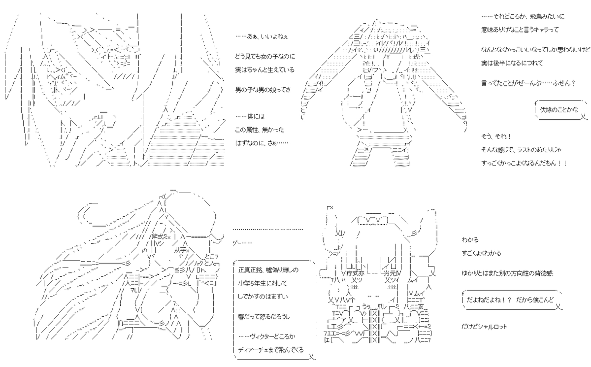 性別の違う彼/彼女たちと、こたつのある部屋 58話。この部屋のみんなは、あいかわらずに性別詐欺です。PC→スマホ。#やる夫スレ (1/4) 