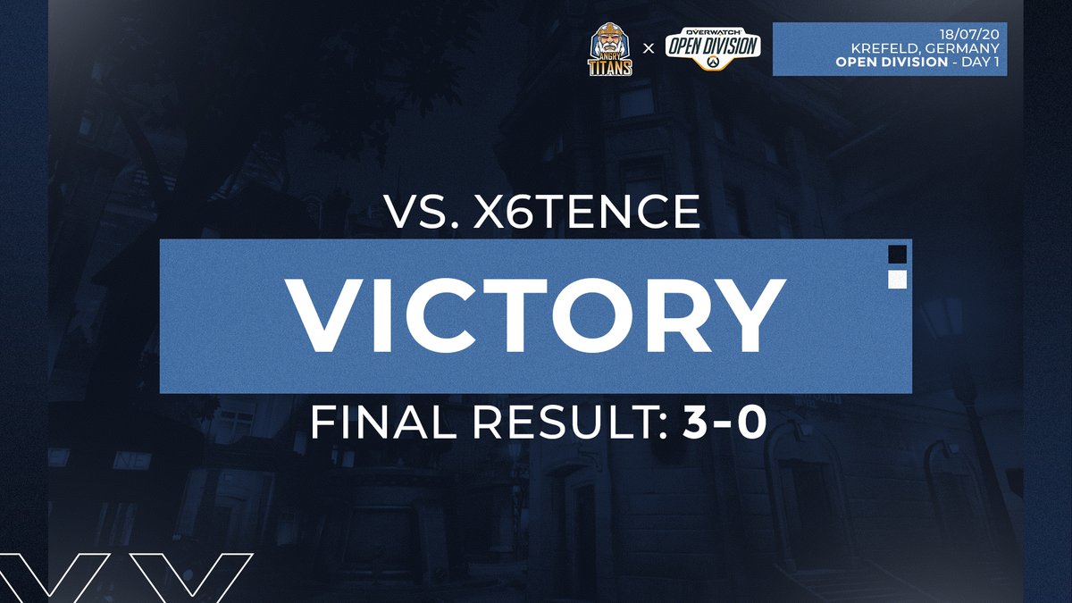 NiC_Overwatch's tweet photo. Our flawless run in the @owpathtopro EMEA Open Division Season 3 continues with a 3-0 victory over @x6tence! 

We'll return to action tomorrow at 12:00 CEST, facing @Scallywags8 for a spot in the fifth round of the winners' bracket.

#StayAngry https://t.co/Yd4wSFDJ2S