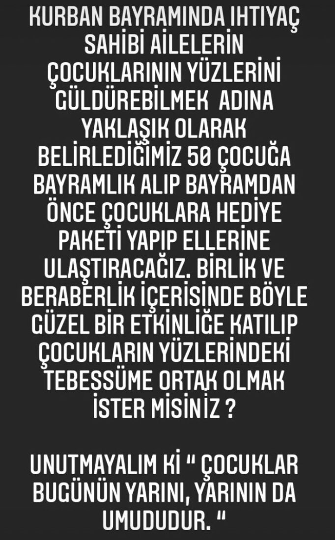 #kurbanbayram #CUMARTESİ #yardim #iyilik