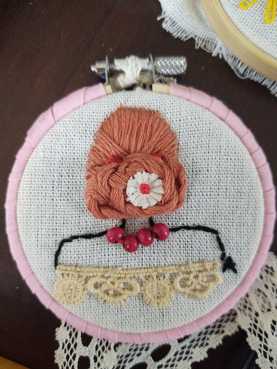 AbbySpoonLady's tweet photo. My quarantine hobby has been embroidery. #embroidery #spoonlady https://t.co/M2kt1aUJFq