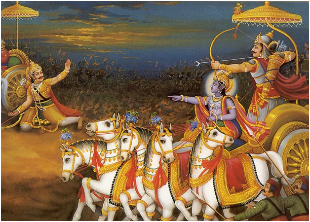 By that time, treta yuga is about to end & Duapar Yuga is about to begin; so Nara & Narayana are reborn as Arjuna & Krishna; Dambodbhava is born as Karna wearing the last remaining Golden armour & a pair of Golden earings.