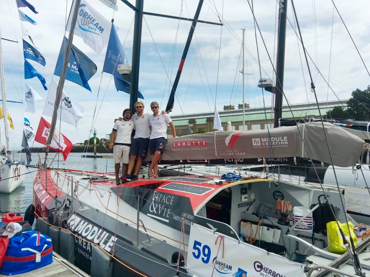 C'est parti pour la 1ère course de la saison ! 🤗 Départ de la <a href="/DrheamCup/">Drheam-Cup</a> demain à 13h pour Luke, Fred et Jean-Baptiste qui sont dans les starting blocks pour ce parcours de 700 milles vers la Trinité-sur-mer à bord de <a href="/GroupeLamotte/">Groupe Lamotte</a> <a href="/Modulecreation/">Module Création</a> ! 👊 lukeberry-sailing.com/courses/luke-b…