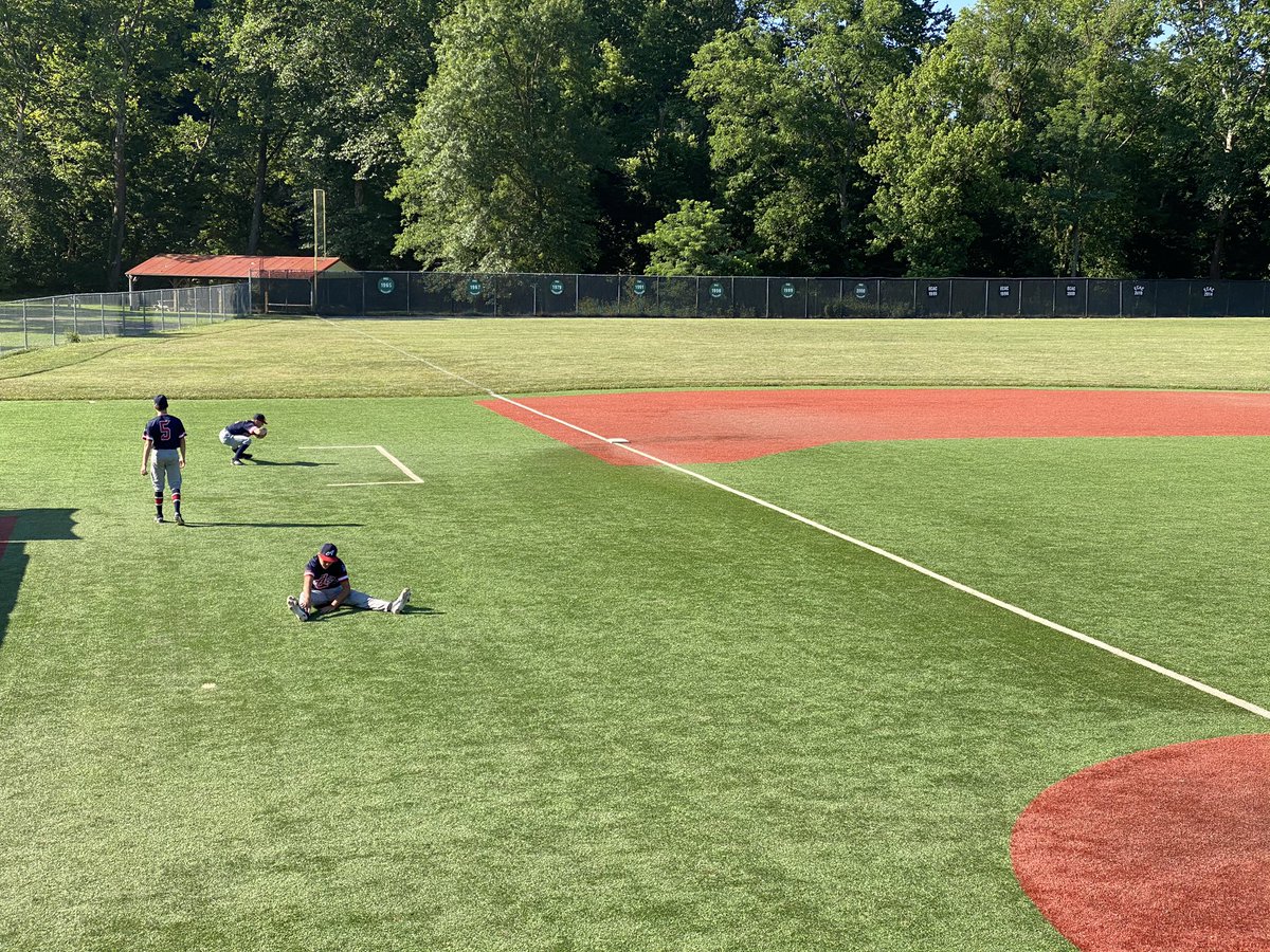 PrepBaseballWV's tweet photo. Third and final day of the West Virginia Limited Series II @baseballwvbison. The WV Revolution & @AcesAppalachian get us kicked off this morning at 10:30 #BeSeen #WVLSII https://t.co/THpJvXeS46