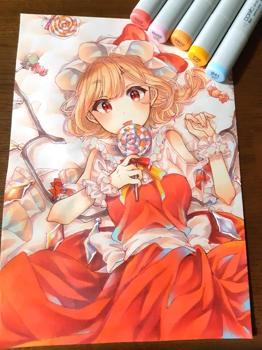 #女の子のイラストだけで興味を持ってくれる方へ届け 
届け～!東方とオリジナルの子を描いてます? 