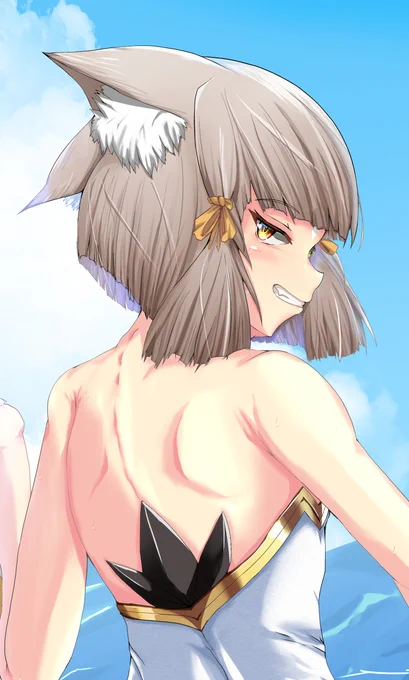 ニアとレックス達の海水浴3 