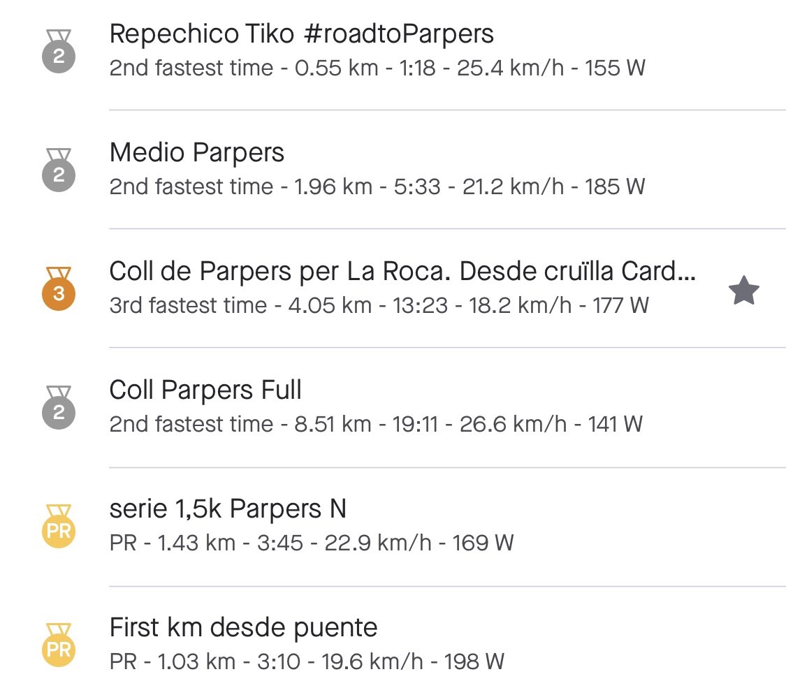 KernVlogs's tweet photo. Eso que sales a por +100km ride 🚴🏽‍♂️🥵 y vas haciendo PR 😎🔥 https://t.co/nLRGRSlrF1