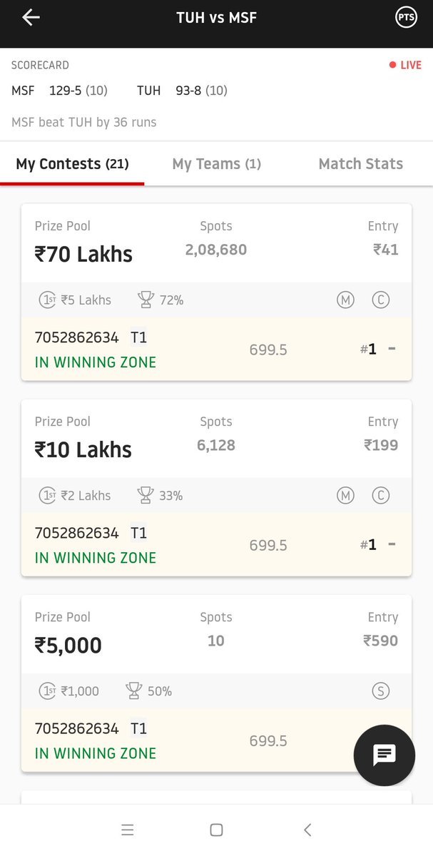 Winning doesn’t always mean being first. Winning means you’re doing better than you’ve ever done before.
@dream11
<a href="/Atifkhan78/">Atif khan</a> 
<a href="/Abdulla7897/">Abdullah shaikh</a> 
<a href="/stylesboy_offic/">Mohammad Abdullah</a> 
<a href="/Pralays11/">Pralay Kumar Sen</a>
#cricket
#t10
#fantasy