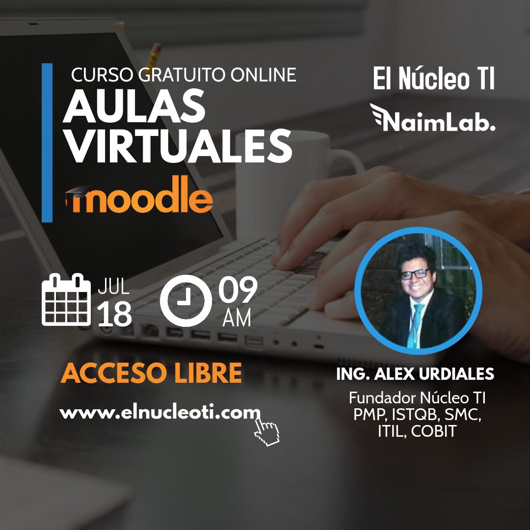 naimlabpe's tweet photo. Hoy 9:00 AM - Taller libre: Diseño de Aulas Virtuales Moodle #AprendamosJuntos #Chiclayo 
Link de Zoom: https://t.co/hL04zpoDup https://t.co/IzqBECnFX5