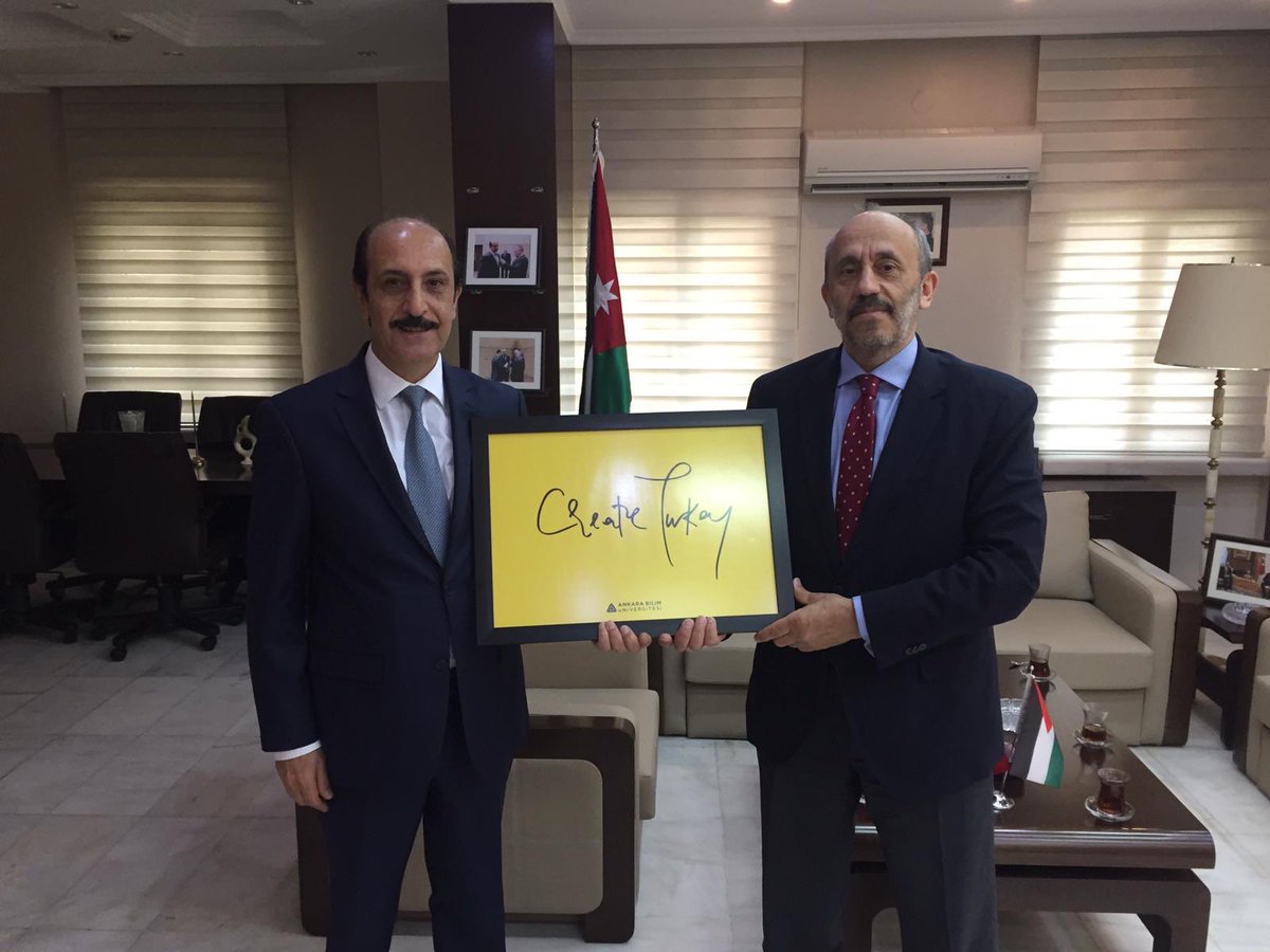 AnkaraScience's tweet photo. Representing Ankara Science University, our Rector Prof. Dr. Yavuz Demir has visited The Embassy of Heshemite Kingdom of Jordan. During the visit, they have focused on Turkish-Jordanian friendship. https://t.co/vZw0hKUJvr