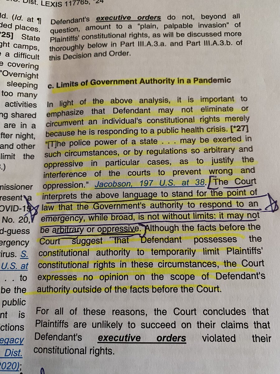 Side note: I welcomed this “reasonable disagreement” statement below.