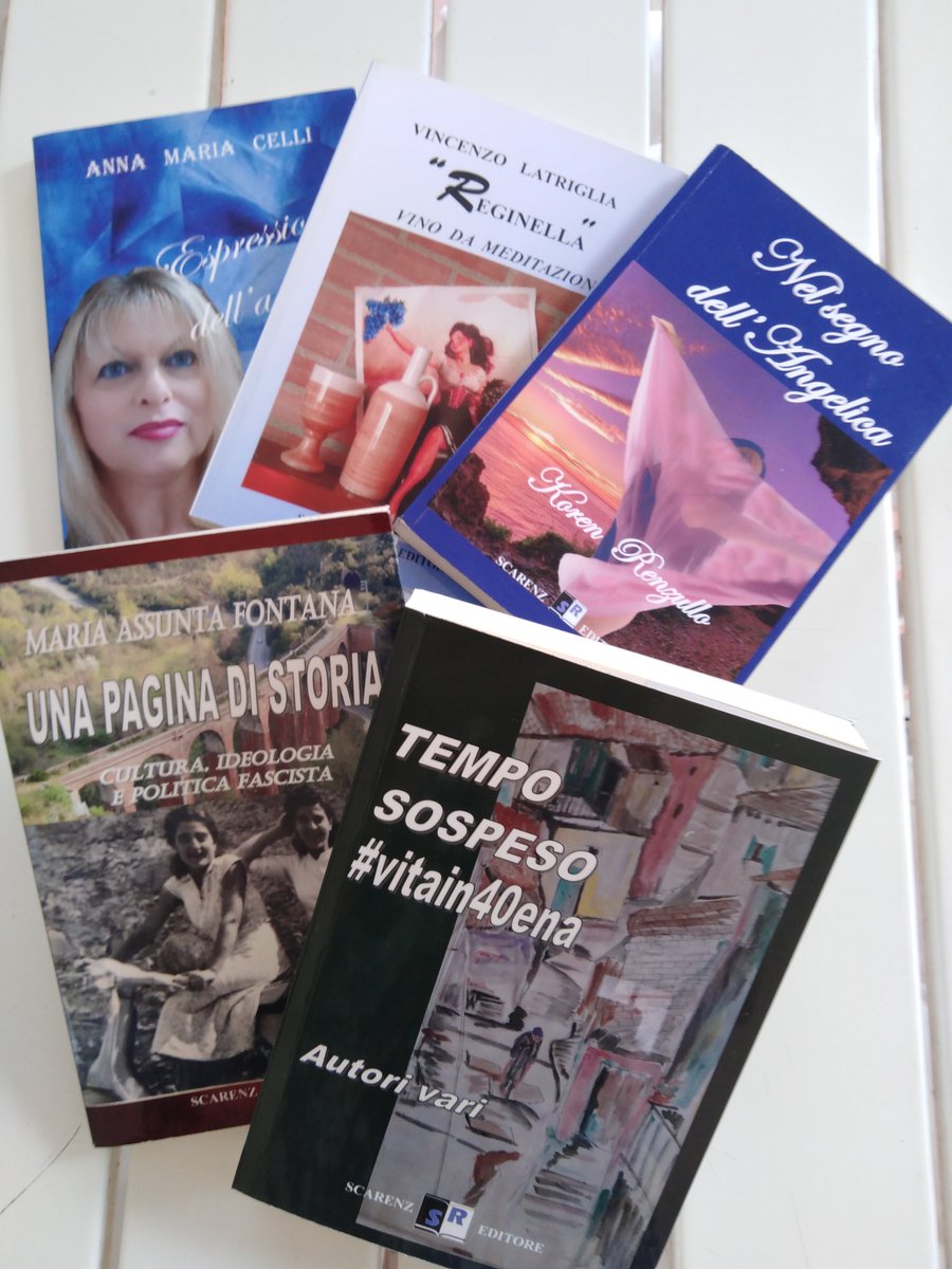 leren7's tweet photo. Le ultime novità della C.E.Scarenz. I libri possono essere acquistati sui maggiori store on line, dalla mondadori ad amazon, da lafeltrinelli a Unilibro e altri. Per ottimizzare i tempi anche richiedendoli alla mail: contatti@scarenz.it #puntolettura #salondellibro https://t.co/yeoDSJRhPo