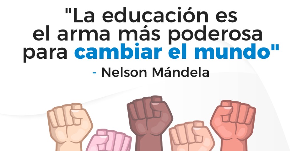 clickitools's tweet photo. En conmemoración al 18 de julio día de Nelson Mándela y en homenaje al presidente que lucho por los derechos de pueblo.

👾 Somos @clickitools 🕹

#Nelsonmandela #nelsonmandeladay #díademandela #mandeladay #Clickitools #gamificacióneducativa #gamificacióncolombia https://t.co/Co41VJnnWT