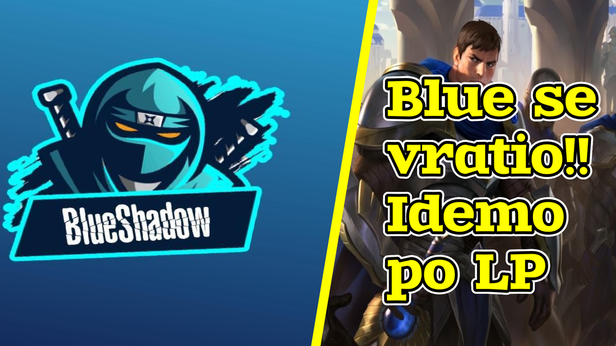 BlueShadow_TV's tweet photo. Blue se je vratio i idemo po taj LP. Upravo live, pratite me ovdje i dodjite na kraju streama na koji gejm skupa. https://t.co/rqVLfaE7xJ
🇭🇷🇲🇪🇸🇮🇷🇸🇧🇦😎

#smallstreamer #balkan #Blueshadow #SmallStreamersConnect #SmallStreamerConnect #smallyoutuber #YouTuber #LeagueOfLegends https://t.co/dKl4OWV4Ae