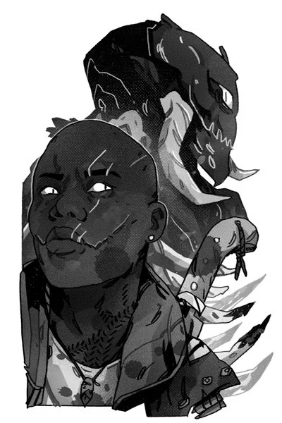 A couple of head shots for sins by @1stfallingleaf 