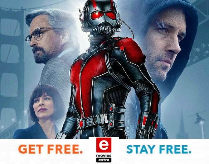 A con artist (Paul Rudd) gets a shot at redemption when his mentor (Michael Douglas) asks him to protect a superpowered suit.
Watch AntMan or Put it on Record mode at 8PM on ch107 #eMoviesExtra on OpenView