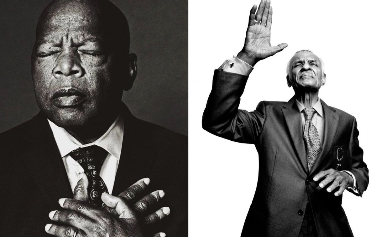 Elders Now Ancestors: Two giant trees in our forest have fallen this week, but their impact has taken root. It's up to us to ensure it continues to grow and flourish. #JohnLewis #CTVivian #RIP #equity #leadership #civilrights