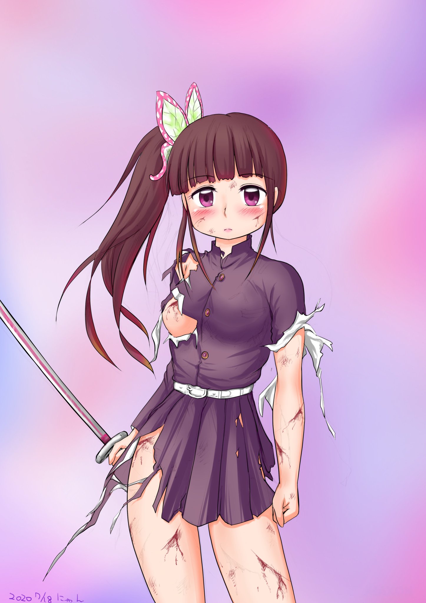 にゃんこの森のいろはちゃん Twitterissa 鬼滅の刃 イラスト 栗花落カナヲ ちゃん カナヲちゃん に 似てないw にゃんこの森のいろはちゃん Twitterissa 鬼滅の刃 イラスト 栗花落カナヲ ちゃん カナヲちゃん に 似てないw