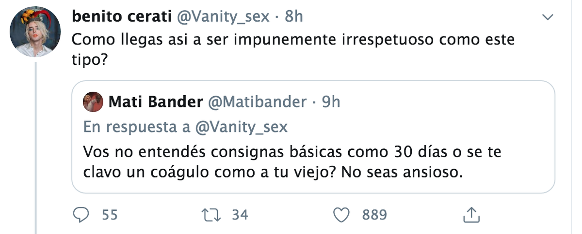 FrescoOficial's tweet photo. señalemos a esta persona como una especie de hierba que hay que sacar de nuestro jardin por favor. https://t.co/gplBqZZQJr
