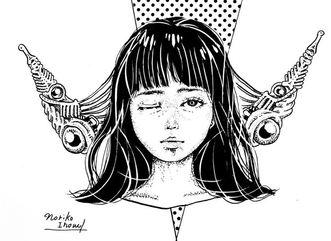 #女の子のイラストだけで興味を持ってくれる方へ届け

#イノウエノリコの絵
#イラスト
#イラスト好きさんと繋がりたい 