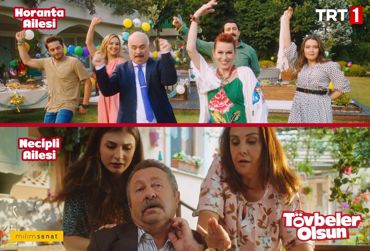 TovbelerOlsun_'s tweet photo. Horanta Ailesi ve Necipli Ailesi’nin yolları yeniden kesişiyor. Bu sefer hiçbir şey eskisi gibi olmayacak...🙃
#TövbelerOlsun yakında @trt1’de!🙌🏻 @ErknCan @GuvenKiracResmi @ipektuzcuoglu @CicekDilligil @nazcaglairmak @SercanBadur @mrveerdgn @mrtcrm1 https://t.co/Eokn3Yn5di