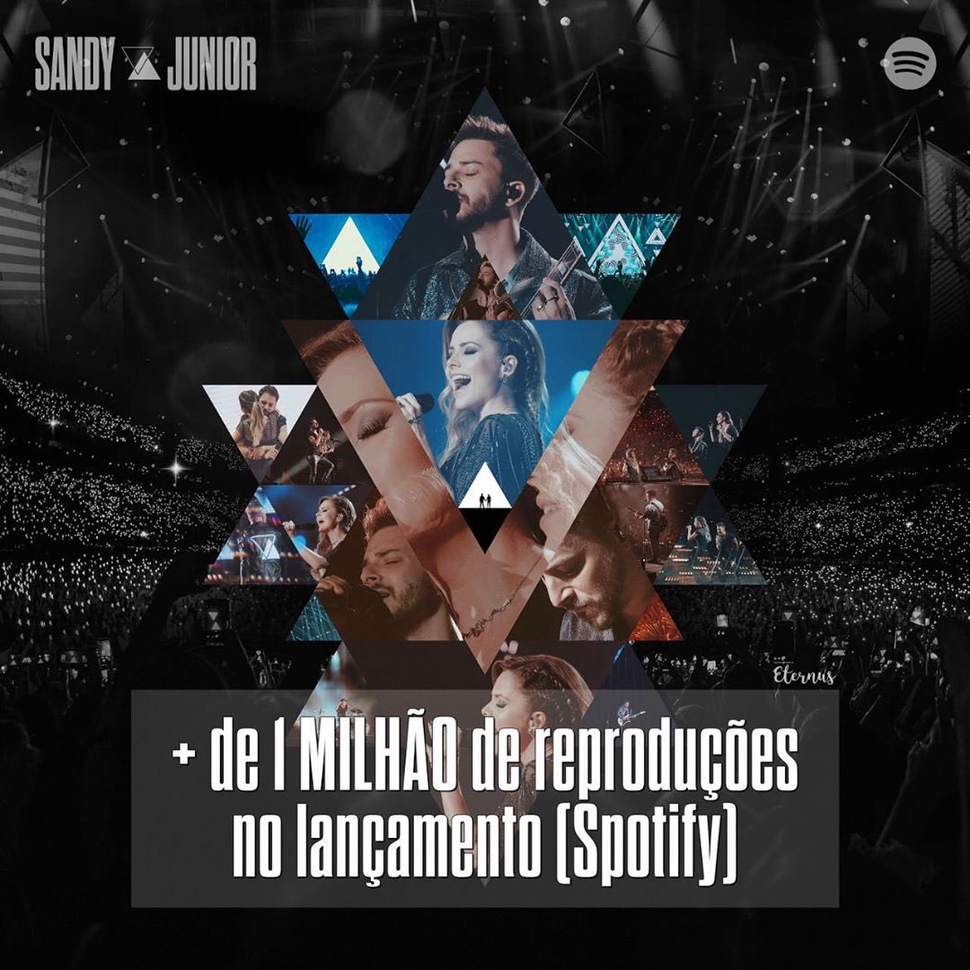 SandyJuniorBR's tweet photo. 💿 Sucesso na era digital: o álbum “Nossa História” atingiu 1 milhão de reproduções no Spotify nas primeiras 24 horas de lançamento!

#SandyEJunior #NossaHistoria | 🎨 por @RaphaelHrc https://t.co/mGiGVfXXb7