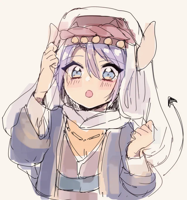 民族衣装クロハくん? 