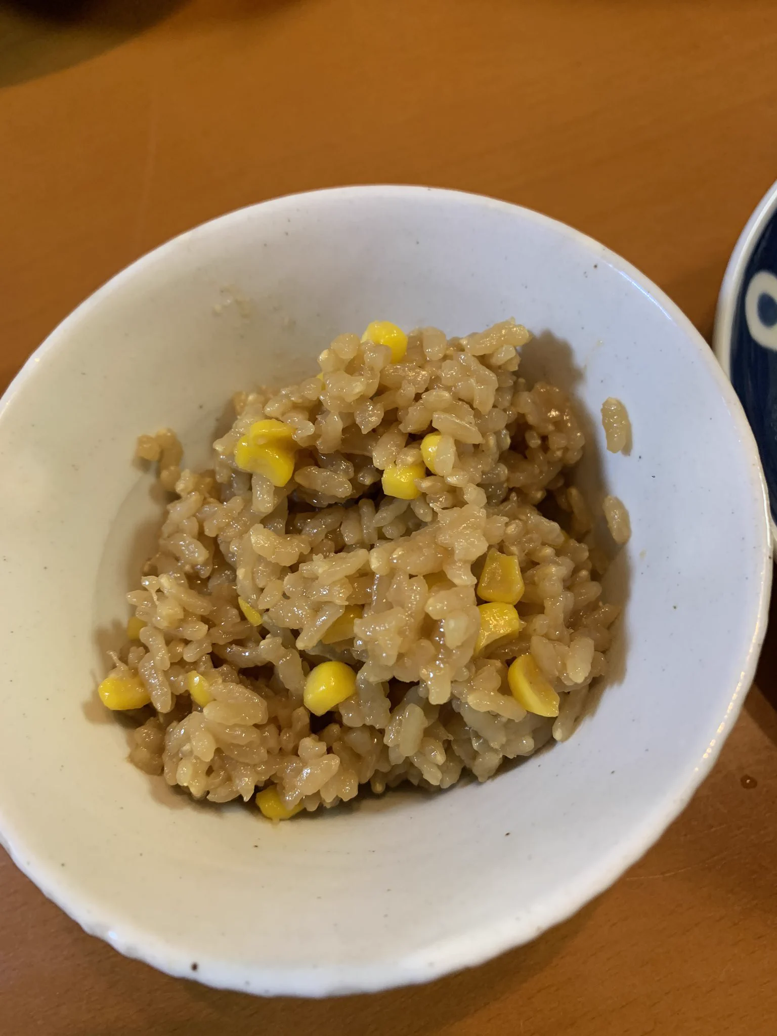 焼きもろこしバターご飯、びっくりするほど美味しかった！
夫が刺身醤油で作ったら茶色くなったけど味は抜群だったー。  