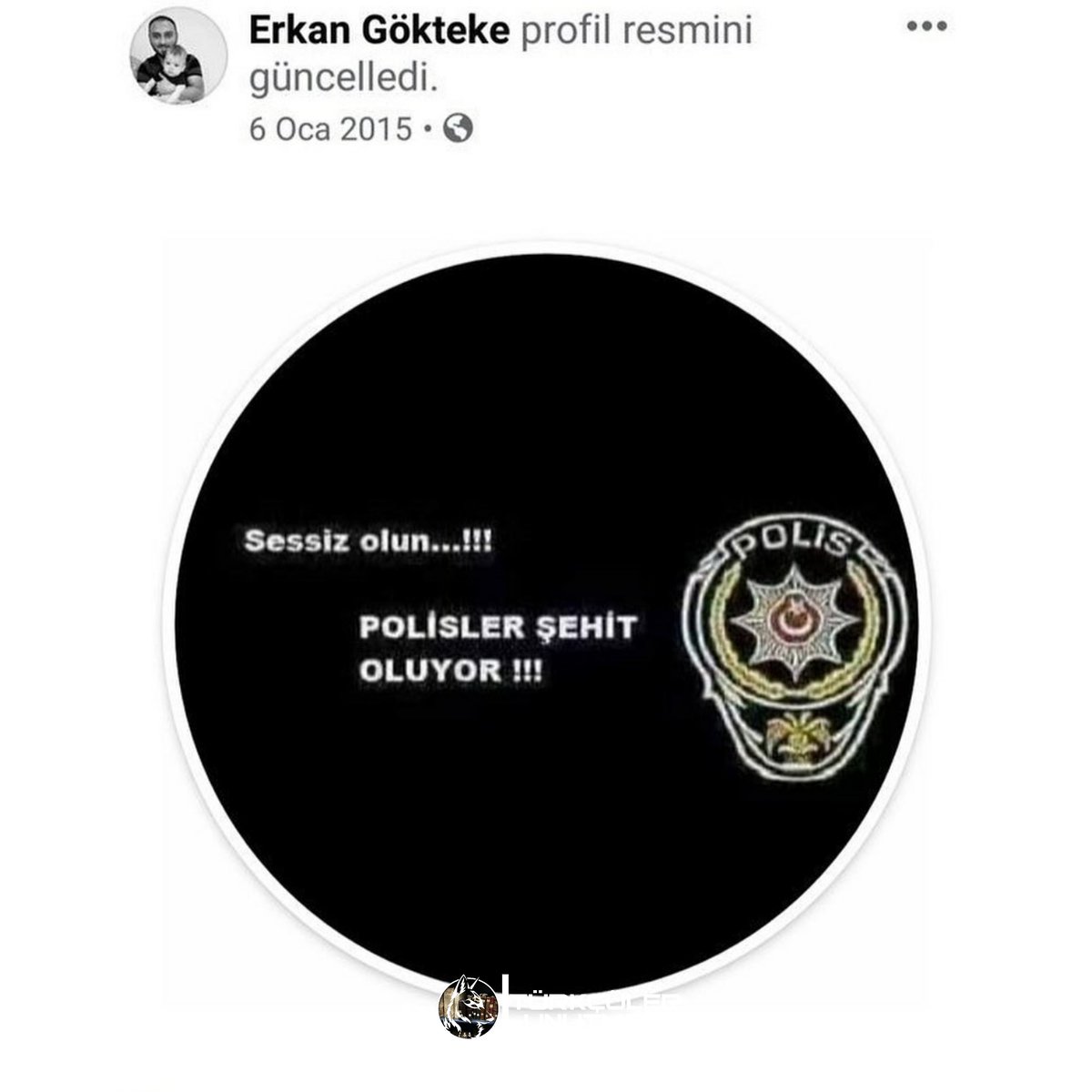 Bağcılar’da şehit olan Erkan GÖKTEKE’nin 2015 yılındaki paylaşımı...
#TürkçülerUnutmaz