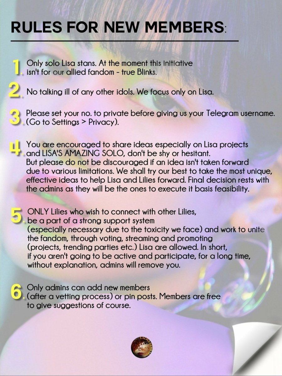 Lsglobal_'s tweet photo. [ANNOUNCEMENT]

Attention LILIES,

We're launching the 1st initiative to unite &amp; form a support network for LILIES, to strengthen #LISA's fandom. It'll be a network with a capacity of 200K. All details in the posters💛

- Team Lalisa Global &amp; Team Lilies United

#LisaYouAreLOVED https://t.co/FvF86Psrnq