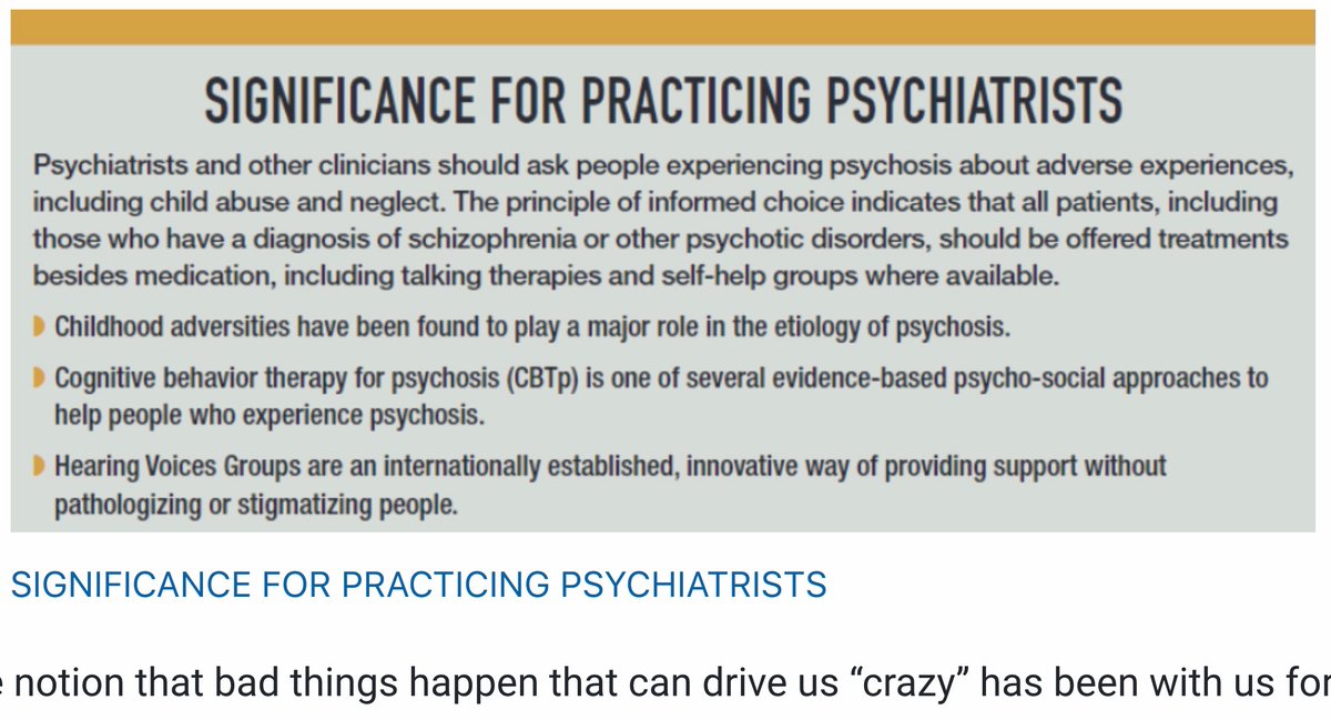 Happy to see our article on trauma &amp; psychosis (and how both CBT &amp; #HearingVoicesGroups can be useful) in the Psychiatric Times (a popular mag distributed to around 50,000 psychiatrists). Huge thanks to co-authors <a href="/ReadReadj/">Dr John Read</a> &amp; Tony Morrison!  psychiatrictimes.com/view/traumas-a…