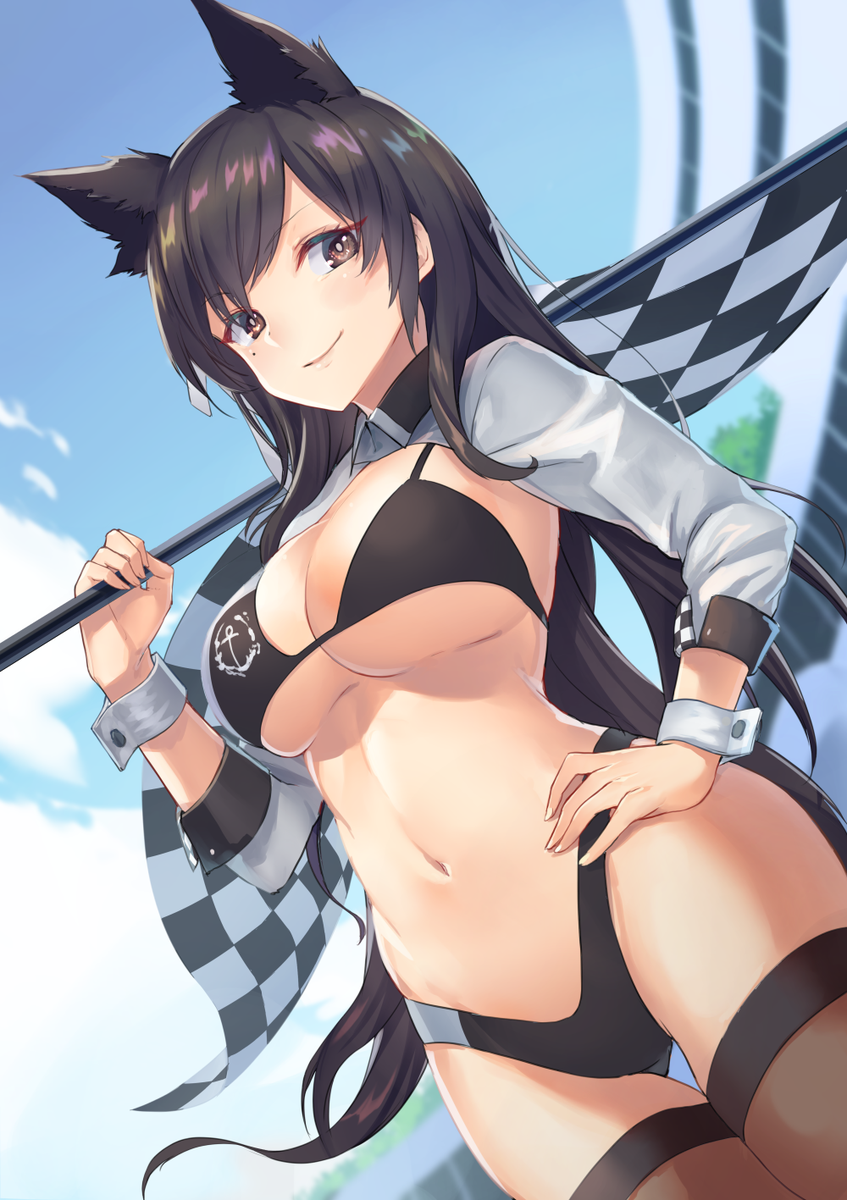 ブレマートン(アズールレーン) 「#女の子のイラストだけで興味を持ってくれる方へ届け

届けええ!!!( ゜Д゜)」|霜月汐のイラスト