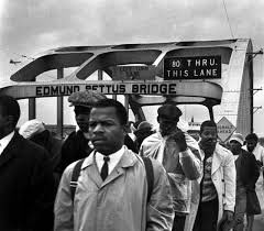 Edmund Pettus served in the c*nfederate army and as a Grand Dr*gon of the white sup*emacist group that-shall-not-be-named. The Edmund Pettus Bridge, that John Lewis and many other Civil Rights Titans walked across in Selma was named after a racist Southern “leader.”